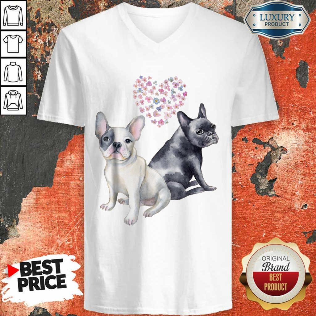 Excellent Flower Lovers French Bulldog Shirt