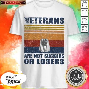 Veterans Are Not Suckers And Losers Vintage Classic T-Shirt