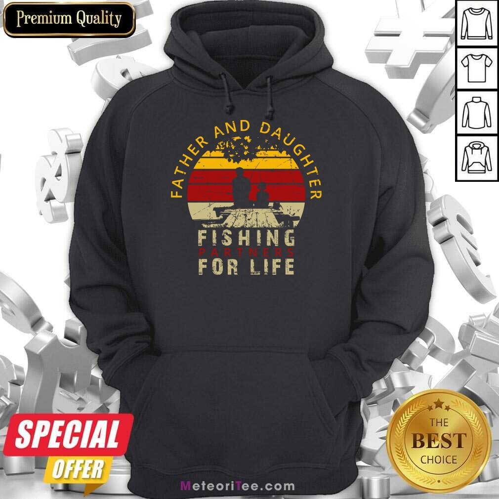 Father And Daughter Fishing Partners For Life Shirt