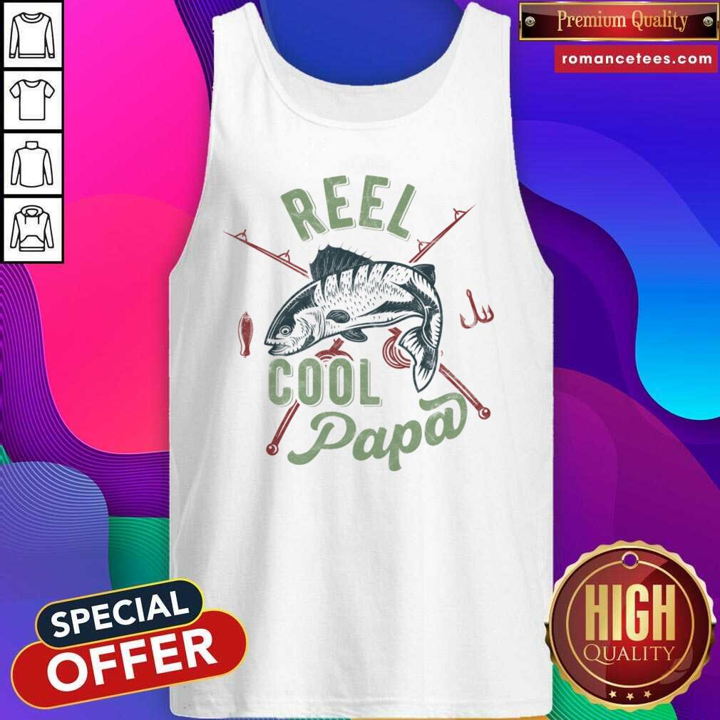 Fishing Reel Cool Papa Shirt