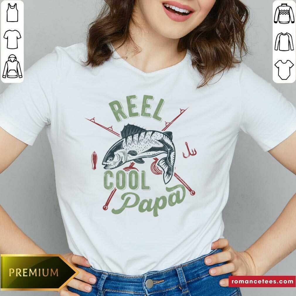 Fishing Reel Cool Papa Shirt
