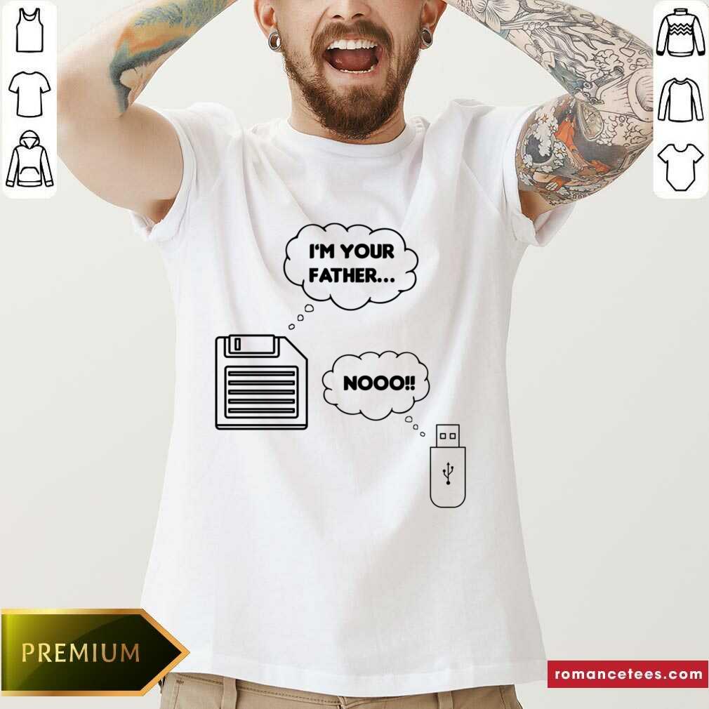 Floppy Disk I'm Your Father Usb No Shirt