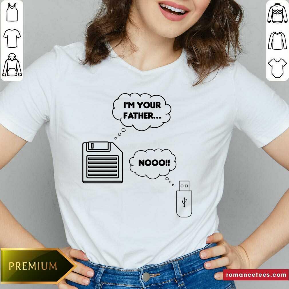 Floppy Disk I'm Your Father Usb No Shirt