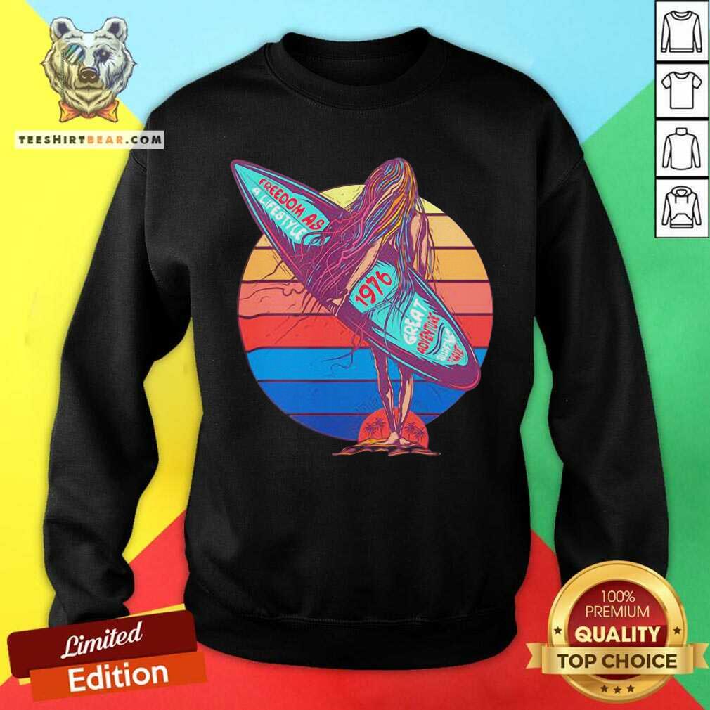 Freedom Is A Lifestyle 1976 Great Adventure Shirt