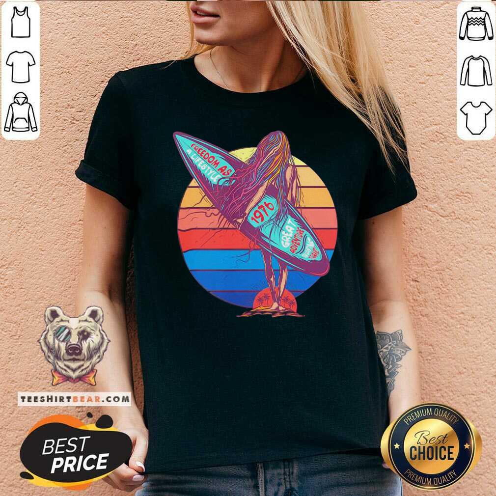 Freedom Is A Lifestyle 1976 Great Adventure Shirt