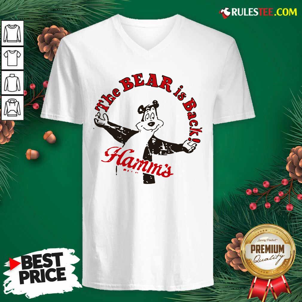 Funny Cool Retro Hamm’s Beer Bear Is Back Shirt