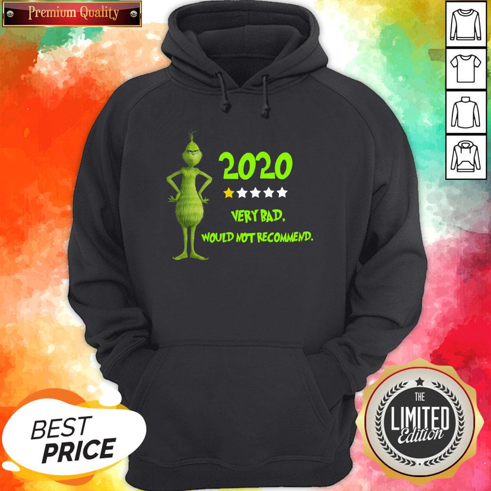 Funny Grinch Meme 2020 Very Bad Would Not Recommend Shirt