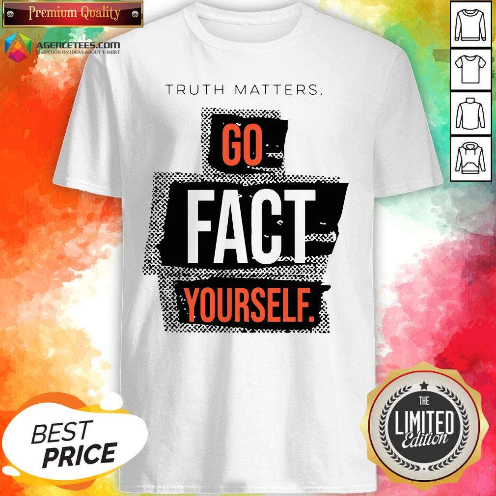 Funny John Pavlovitz Go Fact Yourself Shirt