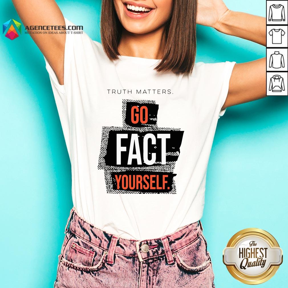 Funny John Pavlovitz Go Fact Yourself Shirt