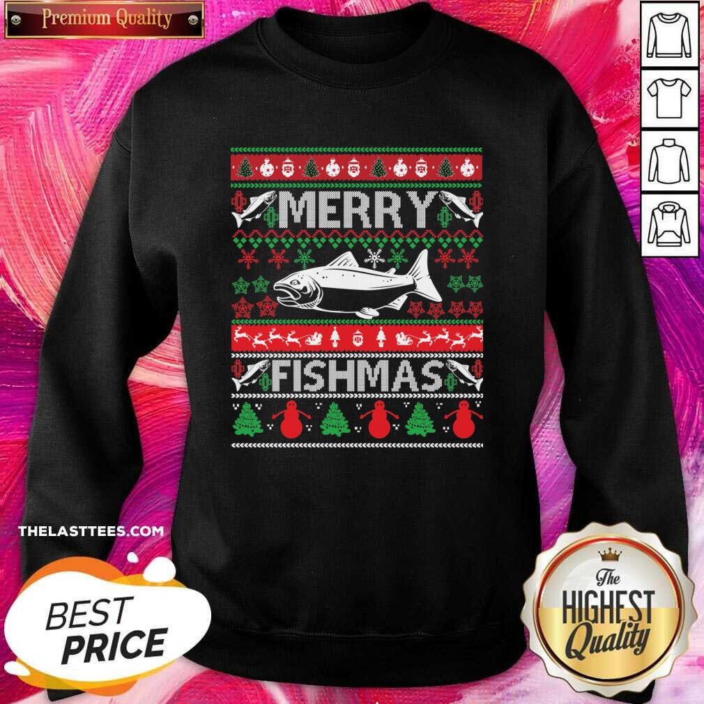 Funny Merry Fishmas Ugly Merry Christmas 2020 Shirt