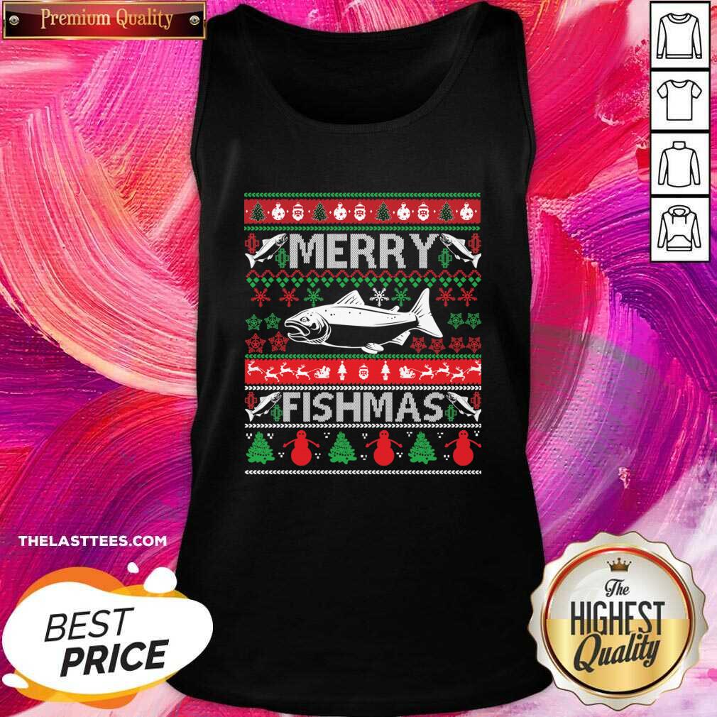 Funny Merry Fishmas Ugly Merry Christmas 2020 Shirt