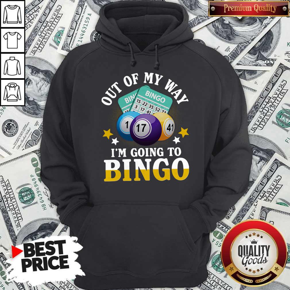 Funny Out Of My Way I’m Going To Bingo Shirt