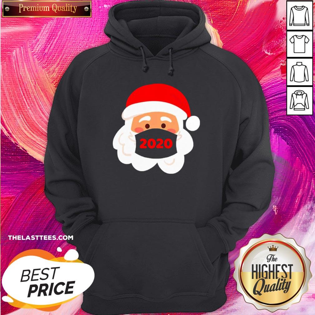 Funny Santa Face Mask 2020 Christmas Shirt