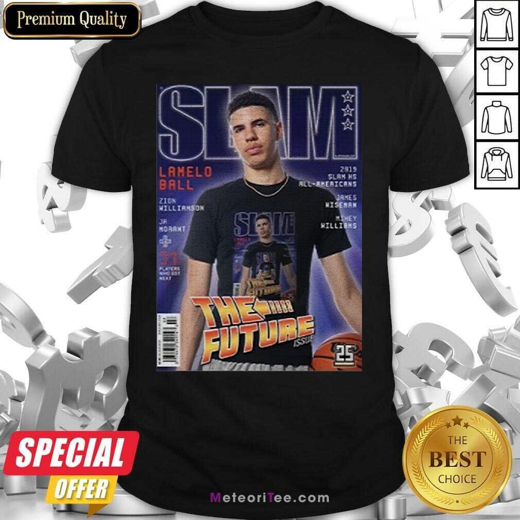 Funny SLAM Cover Tee – LaMelo Ball Shirt