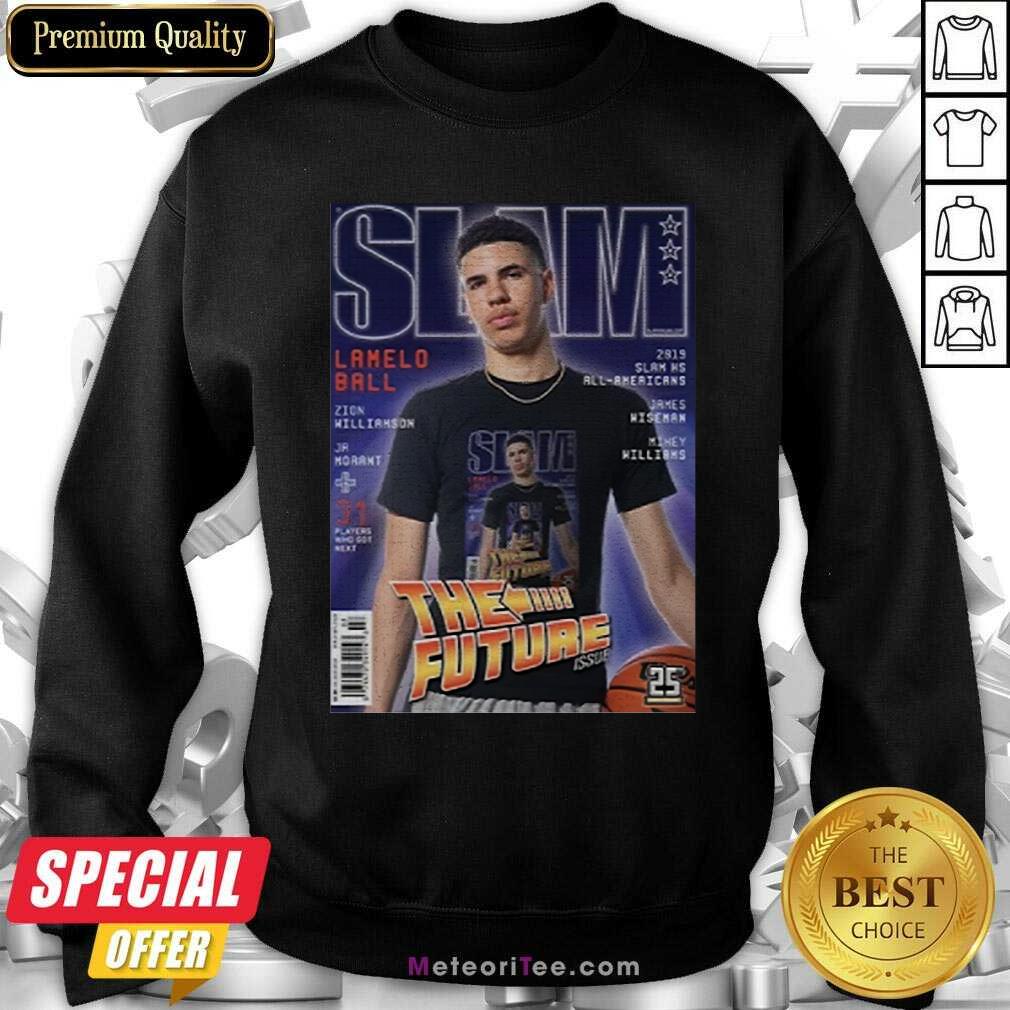 Funny SLAM Cover Tee – LaMelo Ball Shirt