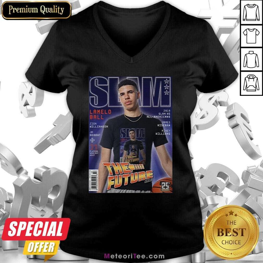 Funny SLAM Cover Tee – LaMelo Ball Shirt