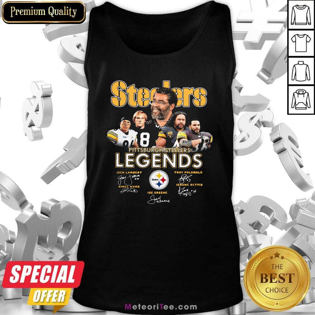 Funny Steelers Pittsburgh Steelers Legends Signatures Shirt