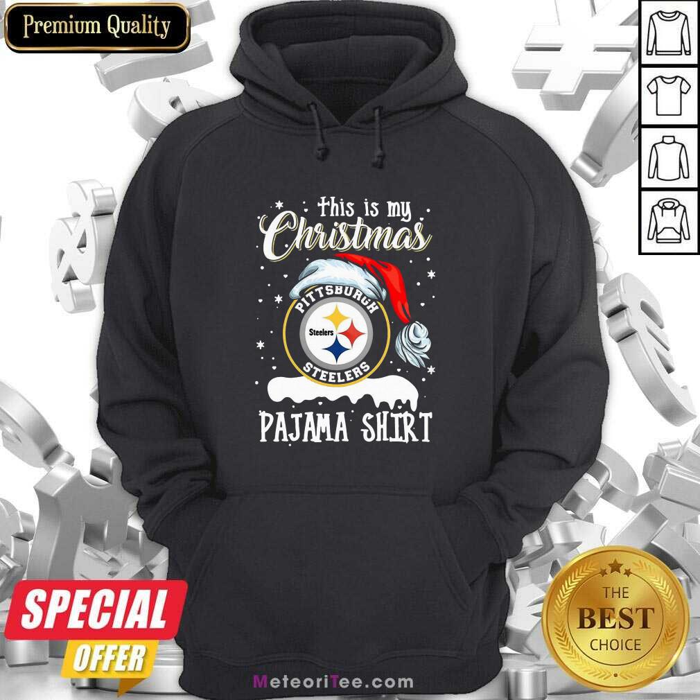 Funny This Is My Christmas Pittsburgh Steelers Pajama Shirt