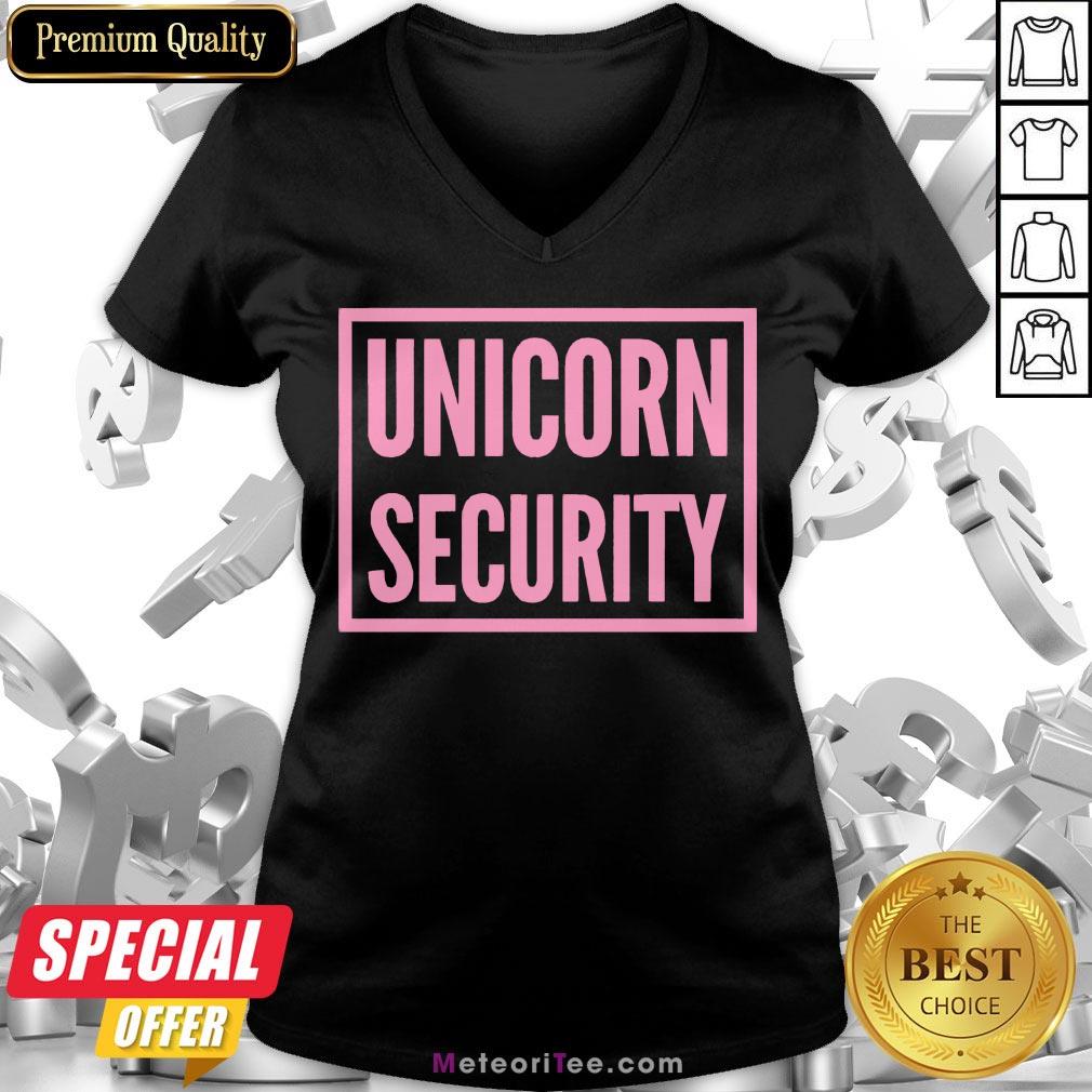 Funny Unicorn Security Halloween Unicorn Parent Shirt