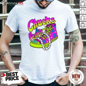 Awesome Kamala Harris Chuck And Pearls 2021 Colorful Shirt