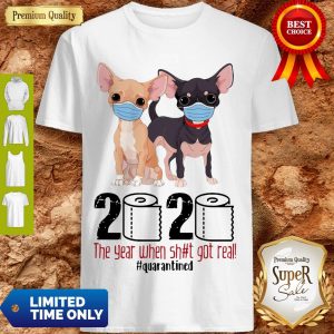 Premium Chihuahua Toilet Paper 2020 Coronavirus Shirt
