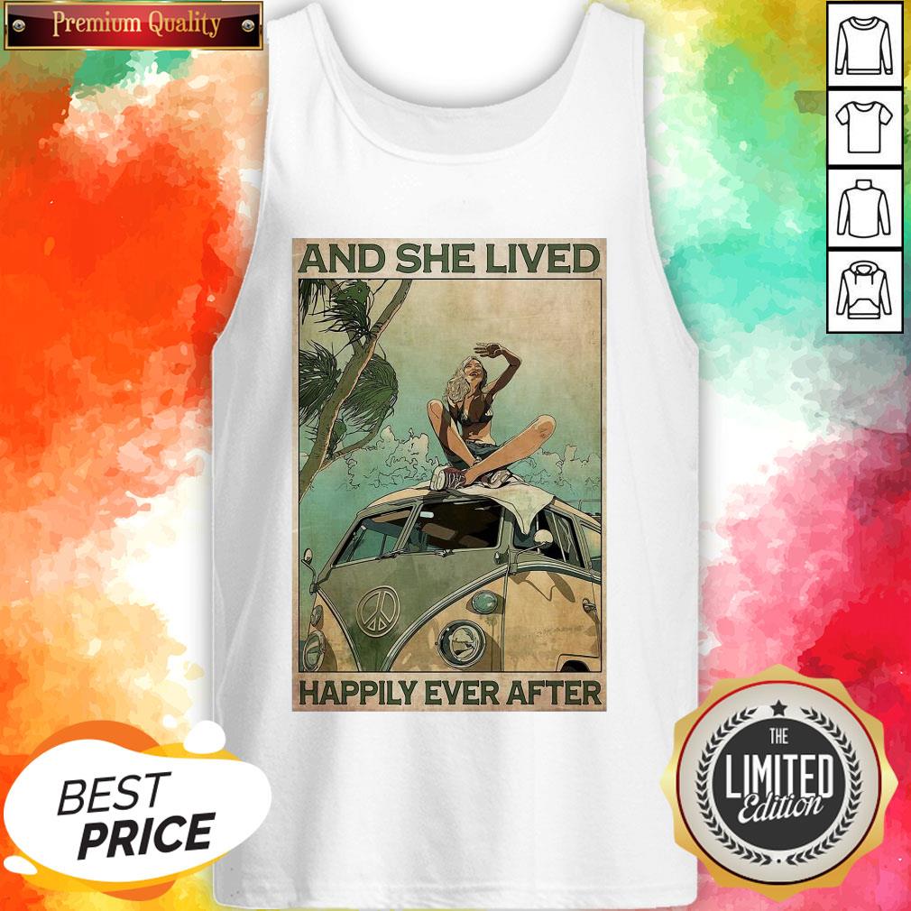 Girl And She Lived Happily Ever After Shirt