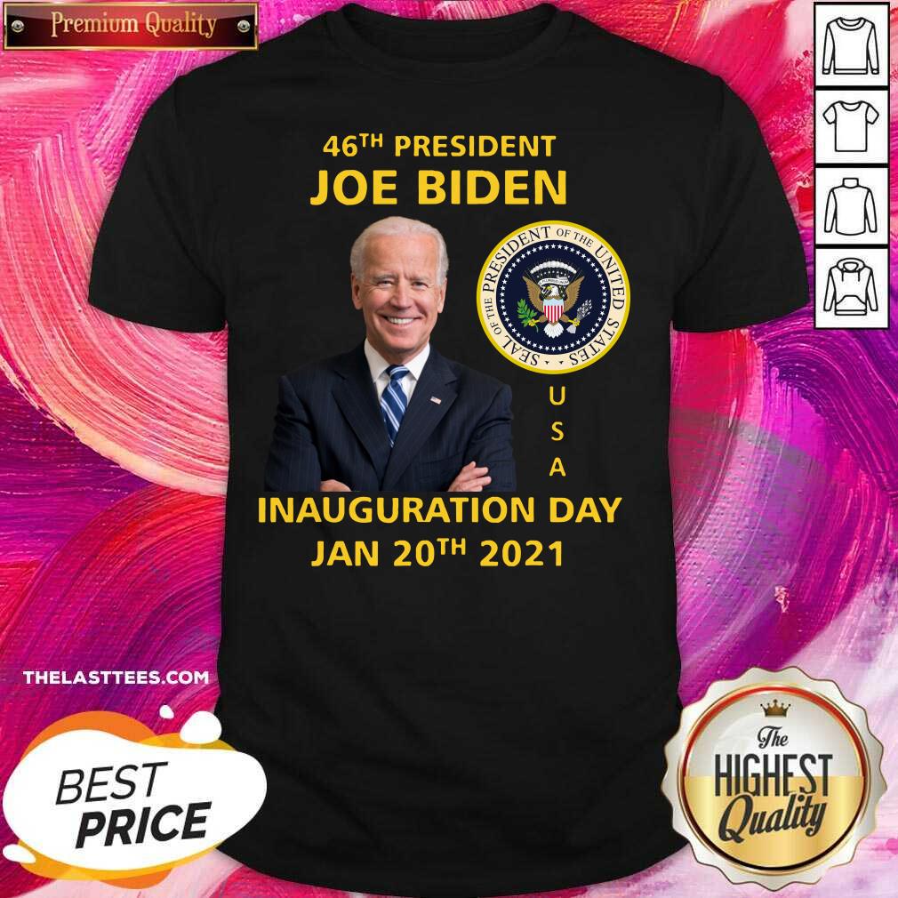 Good 46th President United States Joe Biden VP Harris Inauguration Day Shirt