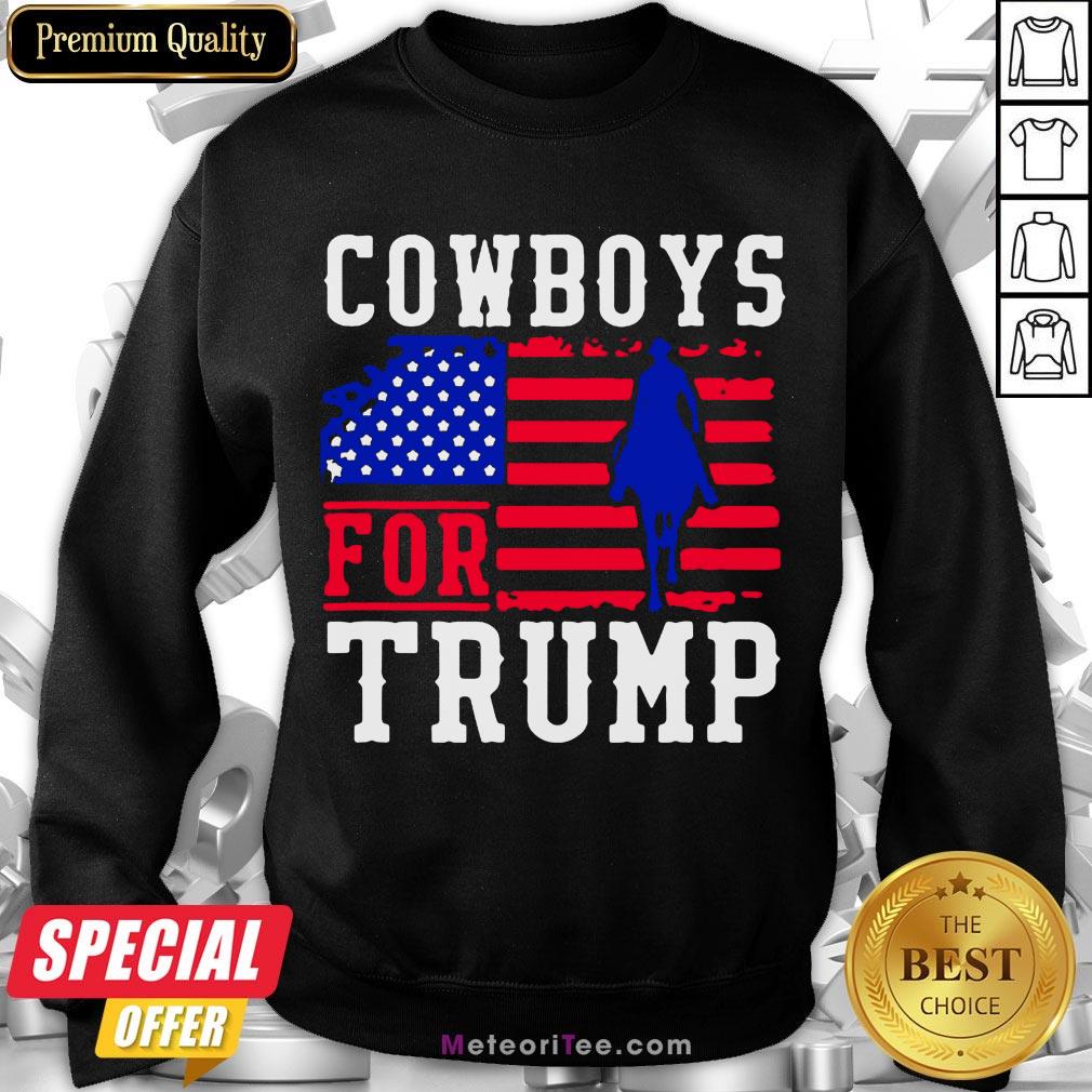 Good Cowboys For Trump 2020 Shirt
