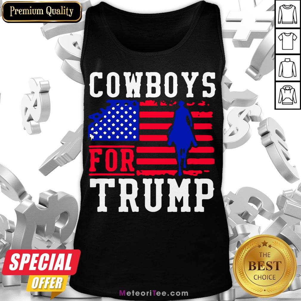 Good Cowboys For Trump 2020 Shirt