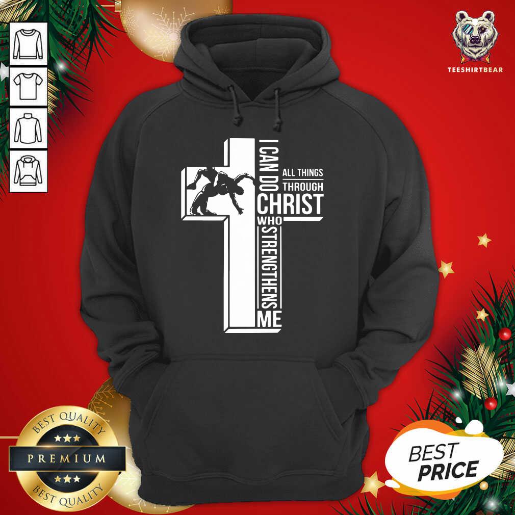 Good Cross I Can Do Christ Who Strengthens Me Shirt