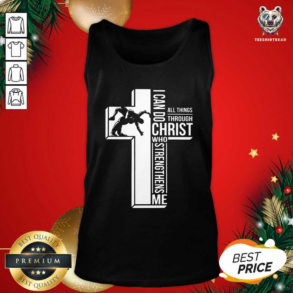 Good Cross I Can Do Christ Who Strengthens Me Shirt