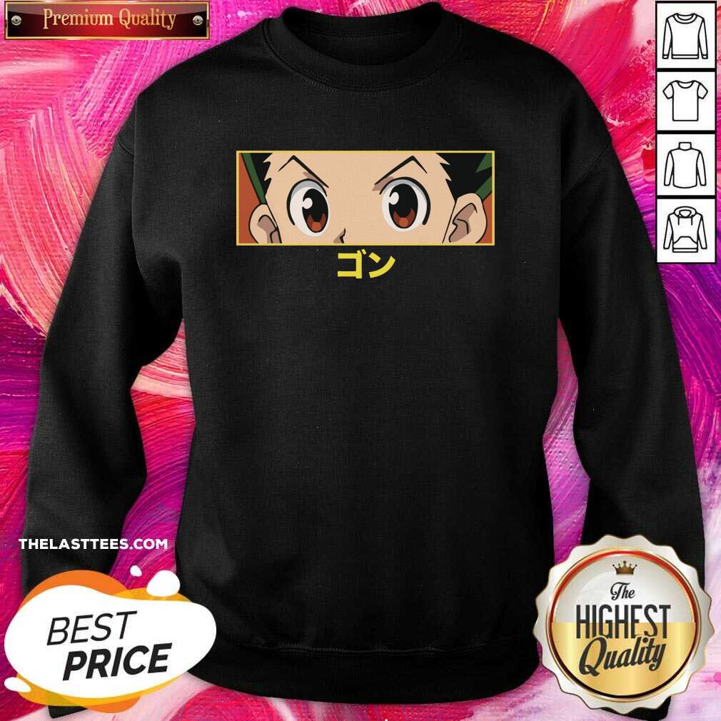 Good Limited Edition Hypland X Hunter X Hunter Gon Eye Shirt