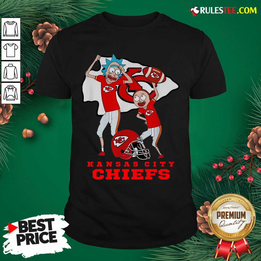 Good Rick And Morty Kansas City Chiefs Shirt