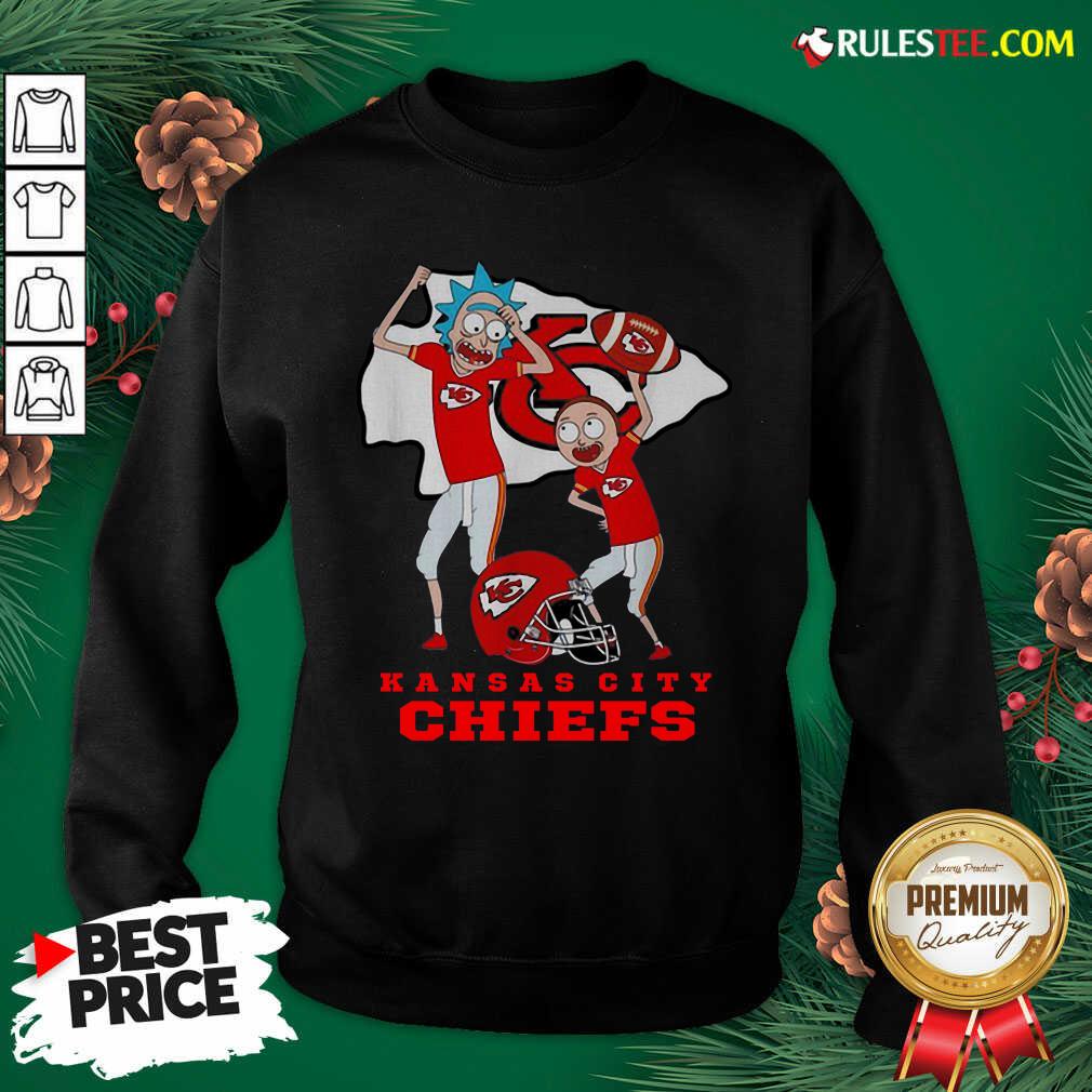 Good Rick And Morty Kansas City Chiefs Shirt
