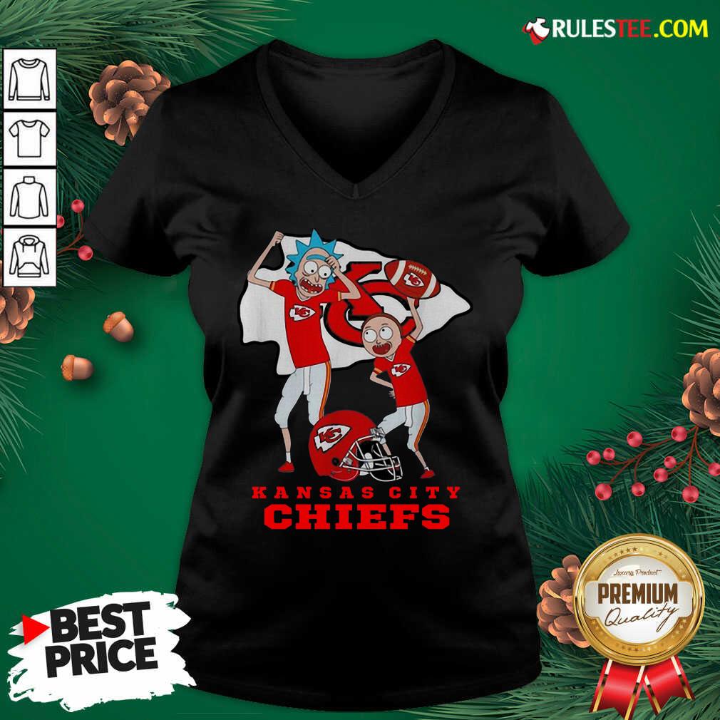 Good Rick And Morty Kansas City Chiefs Shirt