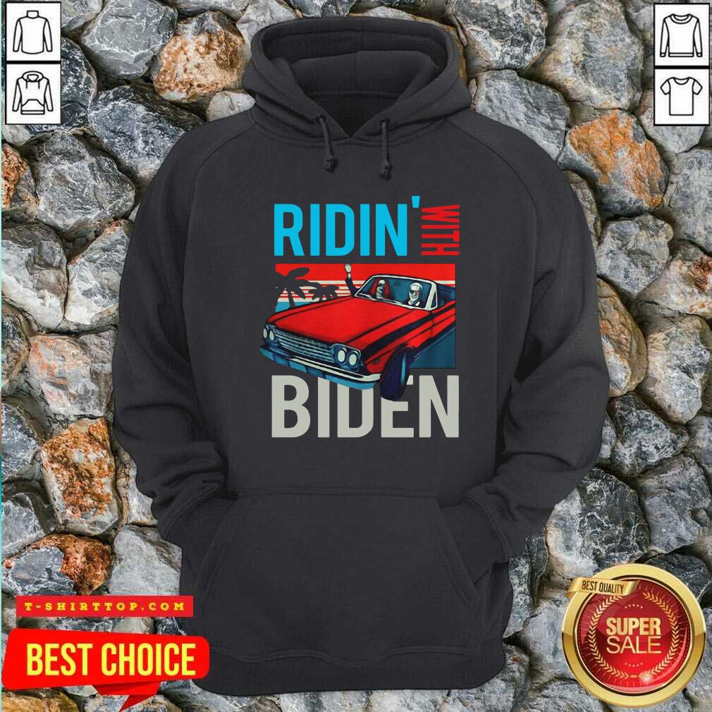 Good Riding With Biden Kamala Harris Joe Biden Vintage Retro Car shirt