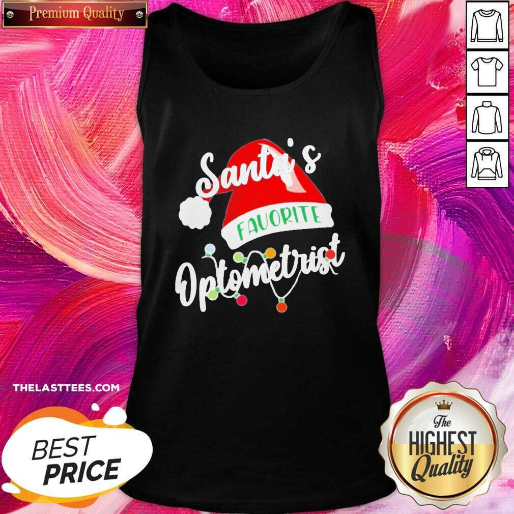 Good Santa’s Favorite Optometrist Christmas Shirt