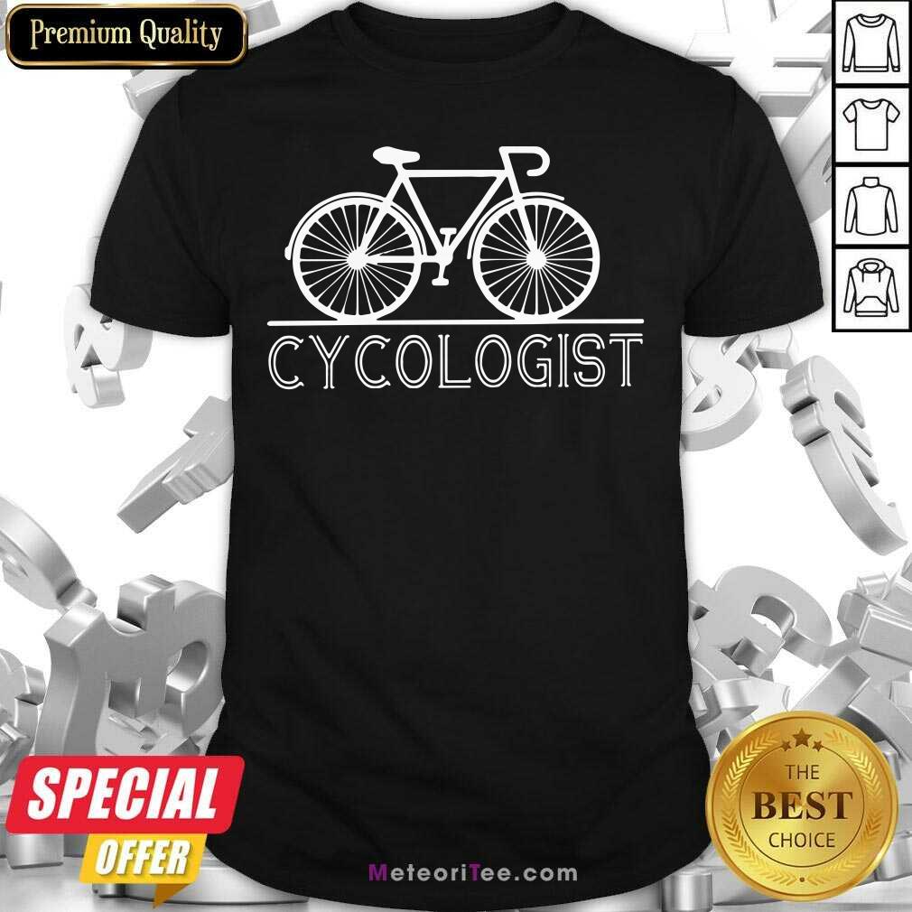 Good The Bicycle Cycologist Shirt