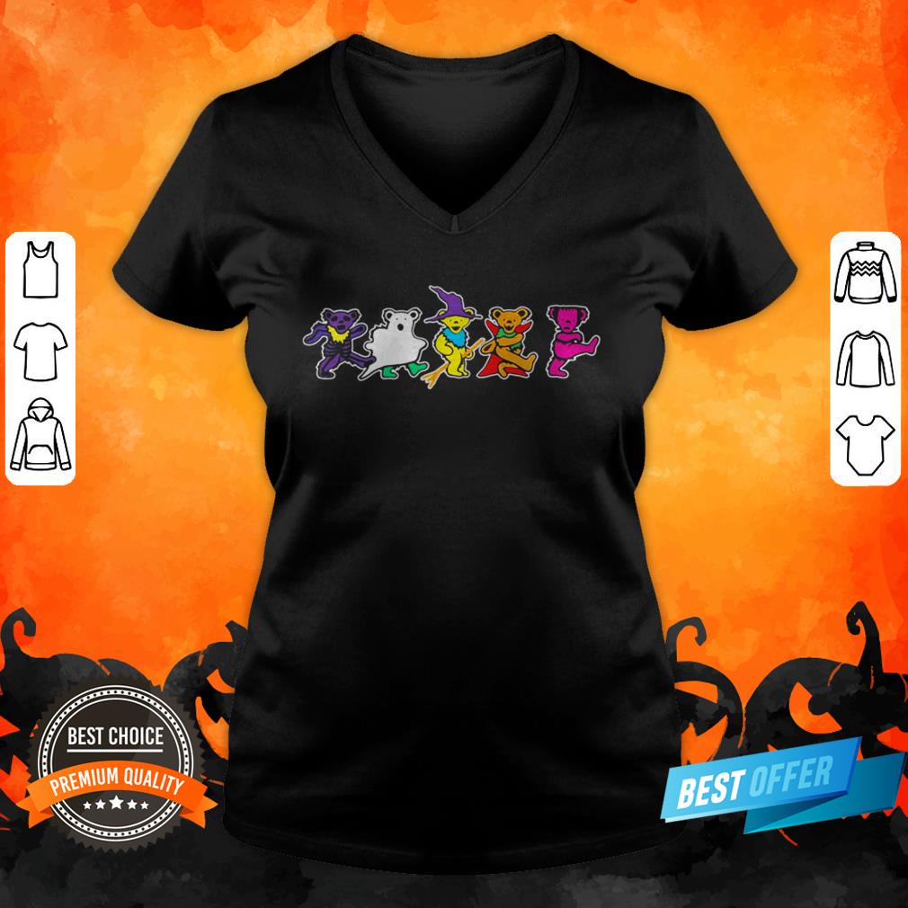 Grateful Dead Dancing Bears Halloween Shirt