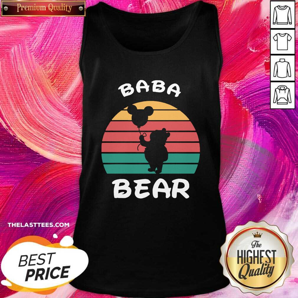 Great Baba Bear Disney Vintage Retro Shirt