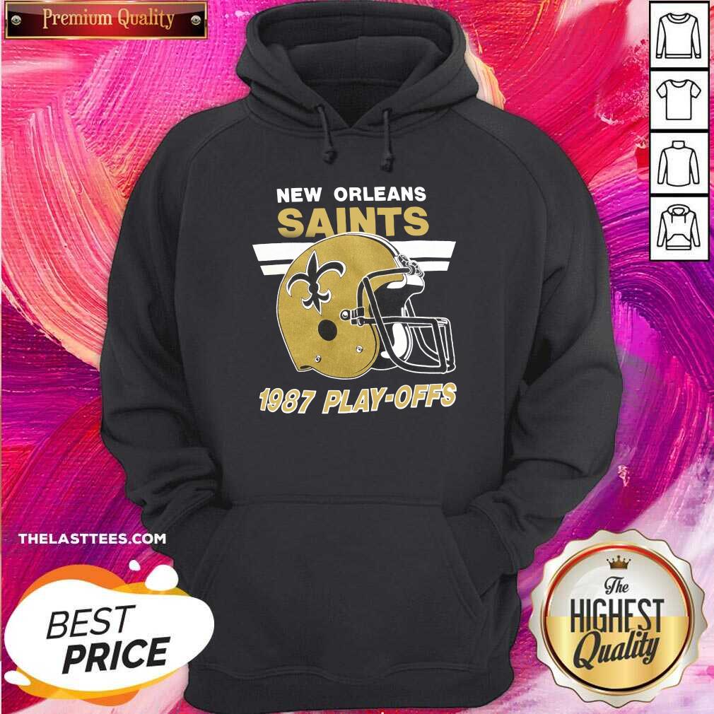 Great Helmet New Orleans Saints 1987 Play Offs Shirt
