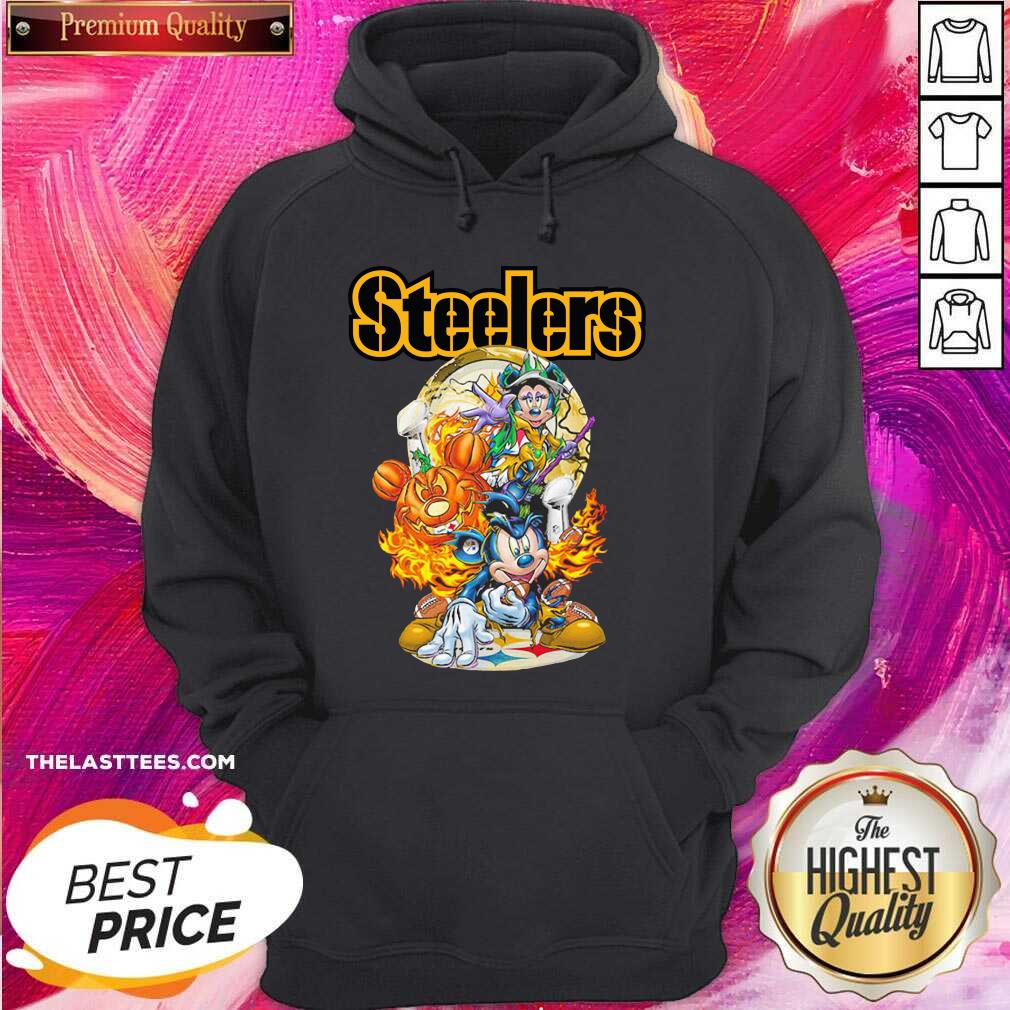 Great Mickey Mouse Pumpkin Pittsburgh Steelers Halloween Shirt
