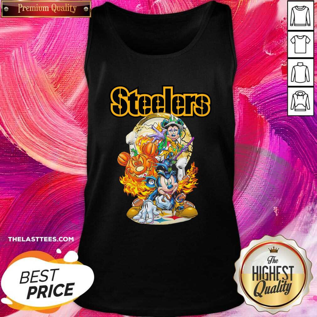 Great Mickey Mouse Pumpkin Pittsburgh Steelers Halloween Shirt
