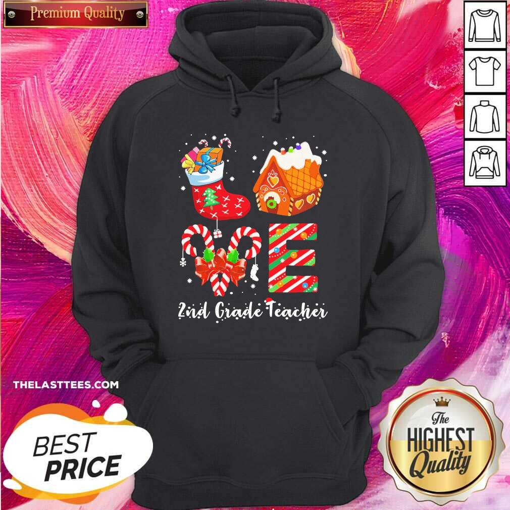 Great Socks House 2nd Grade Teacher Merry Christmas Shirt