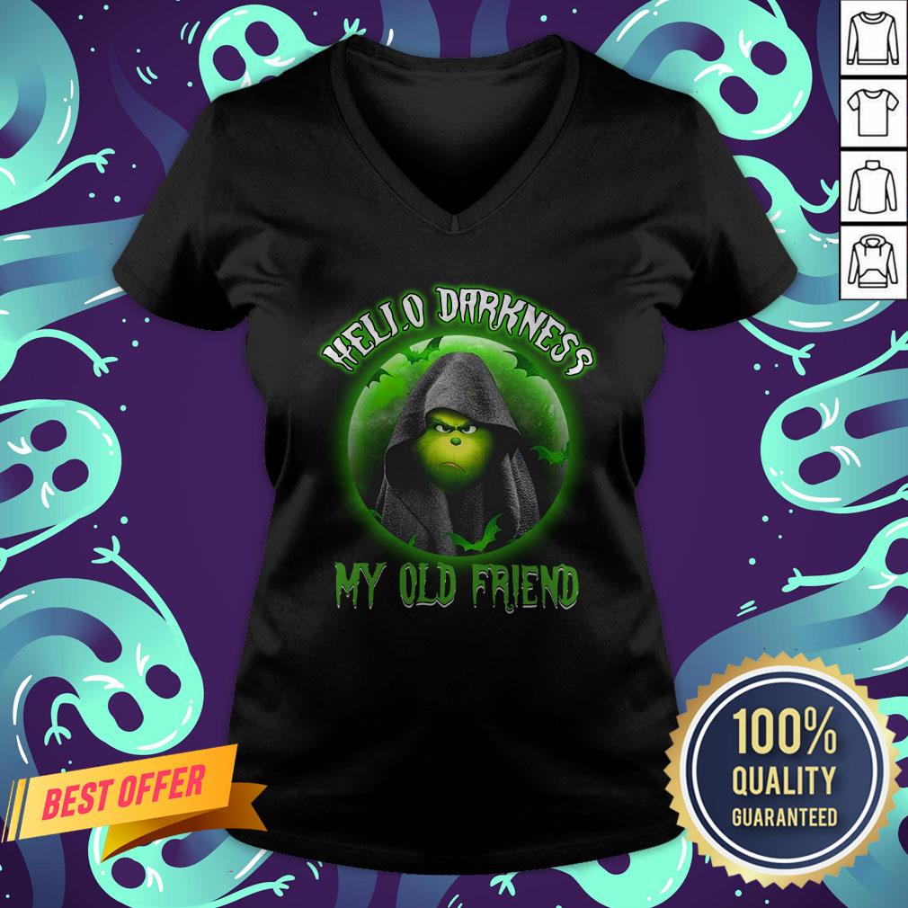 Grinch Hello Darkness My Old Friend Shirt