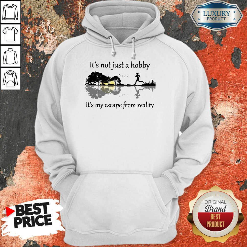 Guitar Lake Jogging It's Not Just A Hobby Its My Eacape From Reality Shirt