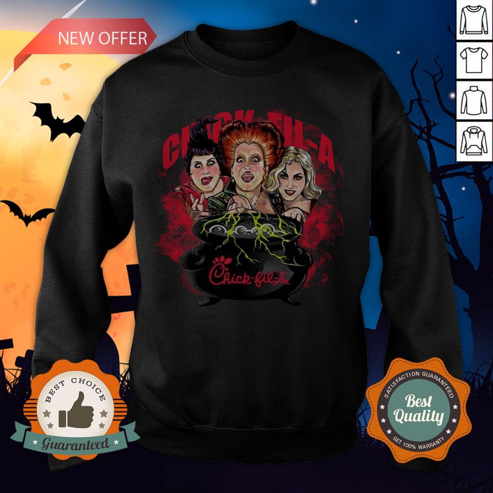 Halloween Hocus Pocus Witch Chick Fil A Shirt
