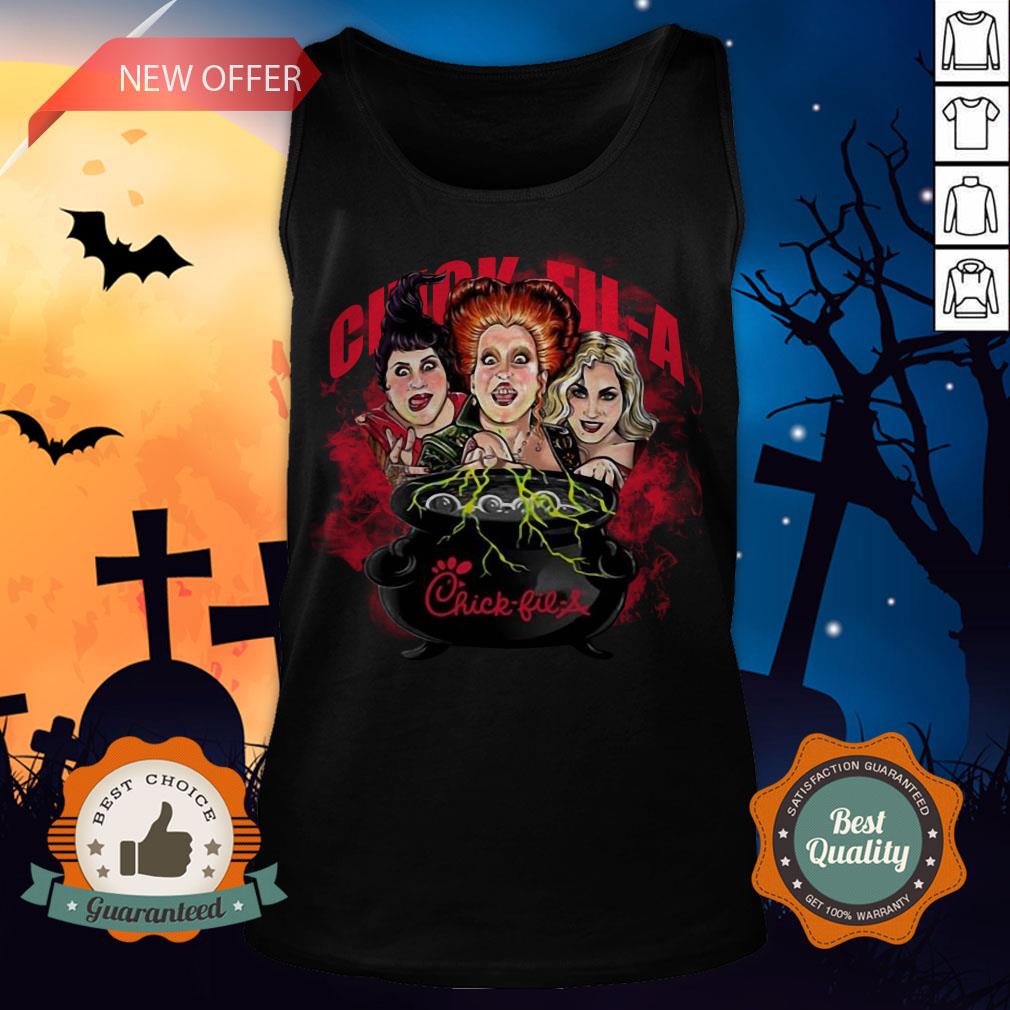 Halloween Hocus Pocus Witch Chick Fil A Shirt