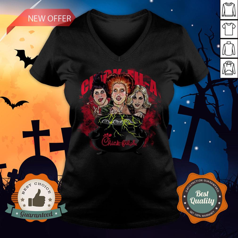 Halloween Hocus Pocus Witch Chick Fil A Shirt