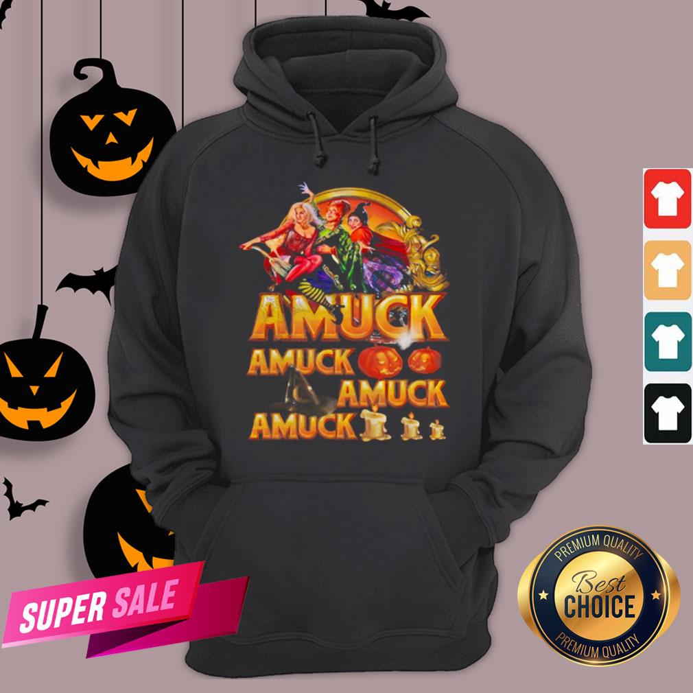 Halloween Witch Amuck Pumpkin Shirt
